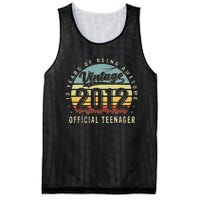 13 Yr Old Gifts Vintage 2012 Teenager 13th Birthday Gift Mesh Reversible Basketball Jersey Tank