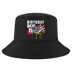 11 Years Old Paintballer Gear Gift 11th Paintball Birthday Cool Comfort Performance Bucket Hat