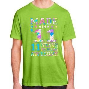 11 Year Old Gifts For 11th Birthday Gift Born In 2011 Adult ChromaSoft Performance T-Shirt