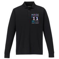 11 Year Old Gifts For 11th Birthday Gift Born In 2011 Performance Long Sleeve Polo