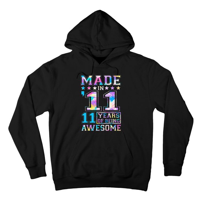 11 Year Old Gifts For 11th Birthday Gift Born In 2011 Hoodie