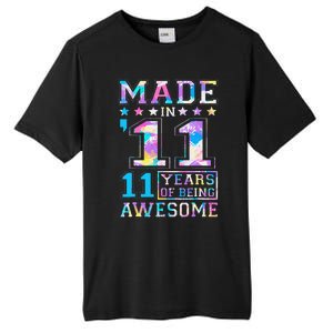 11 Year Old Gifts For 11th Birthday Gift Born In 2011 Tall Fusion ChromaSoft Performance T-Shirt