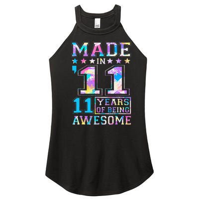 11 Year Old Gifts For 11th Birthday Gift Born In 2011 Women’s Perfect Tri Rocker Tank