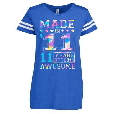 11 Year Old Gifts For 11th Birthday Gift Born In 2011 Enza Ladies Jersey Football T-Shirt