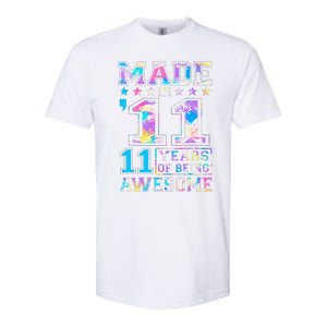 11 Year Old Gifts For 11th Birthday Gift Born In 2011 Softstyle CVC T-Shirt