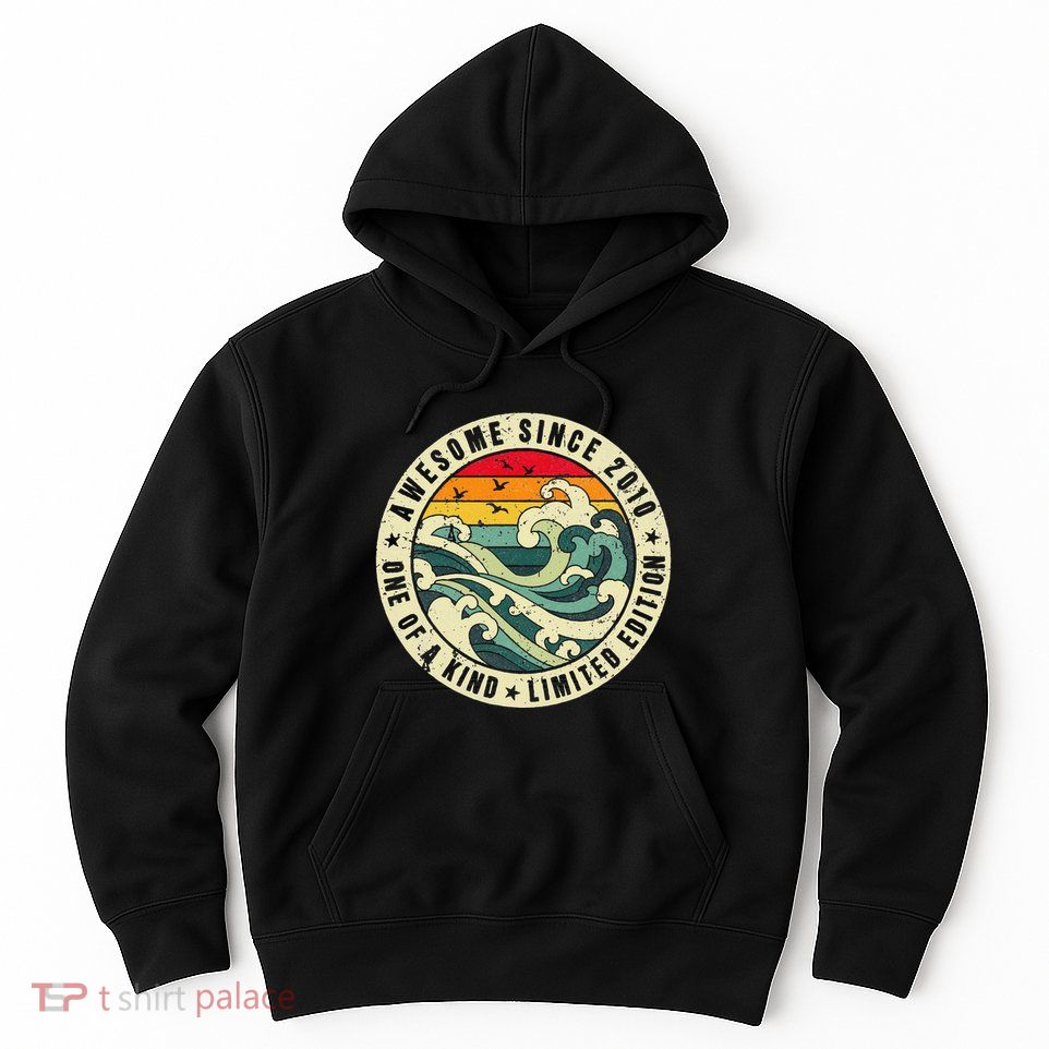 12 Year Old Gift Vintage Awesome Since 2010 Limited Edition Hoodie