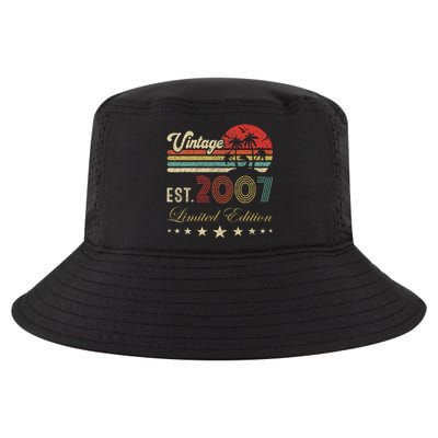 17th Years Old Vintage Limited 2007 Edition 17 Birthday Cool Comfort Performance Bucket Hat