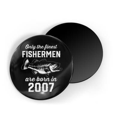 16 Year Old Fisherman Fishing 2007 16th Birthday Magnet