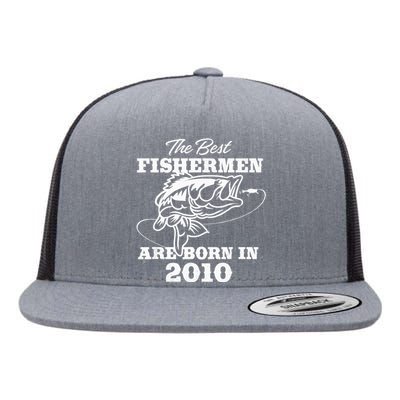 13 Year Old Fisherman: Fishing 2010 13th Birthday Flat Bill Trucker Hat