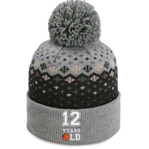 12 Years Old 12th Birthday Basketball Gift For Party Cute The Baniff Cuffed Pom Beanie