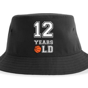 12 Years Old 12th Birthday Basketball Gift For Party Cute Sustainable Bucket Hat