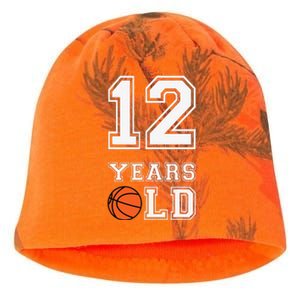 12 Years Old 12th Birthday Basketball Gift For Party Cute Kati - Camo Knit Beanie