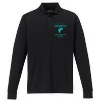 16 Years Old Fisherman Born In 2007 16th Birthday Performance Long Sleeve Polo