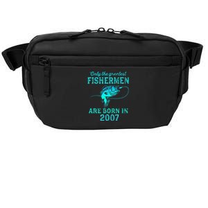 16 Years Old Fisherman Born In 2007 16th Birthday Crossbody Pack