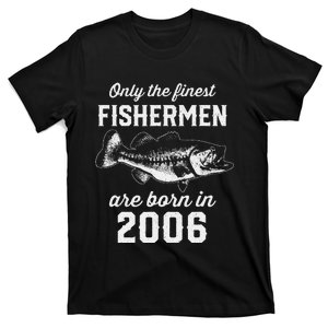 17 Year Old Fisherman Fishing 2006 17th Birthday T-Shirt