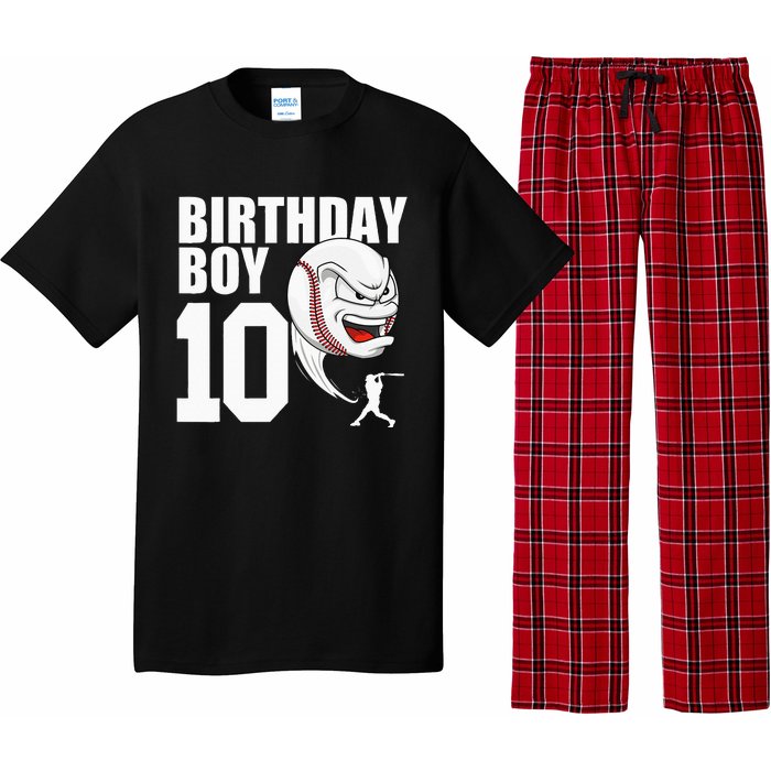 10 Year Old Baseball Birthday Party Theme 10th Gift For Boy Pajama Set