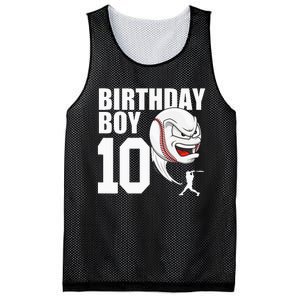 10 Year Old Baseball Birthday Party Theme 10th Gift For Boy Mesh Reversible Basketball Jersey Tank