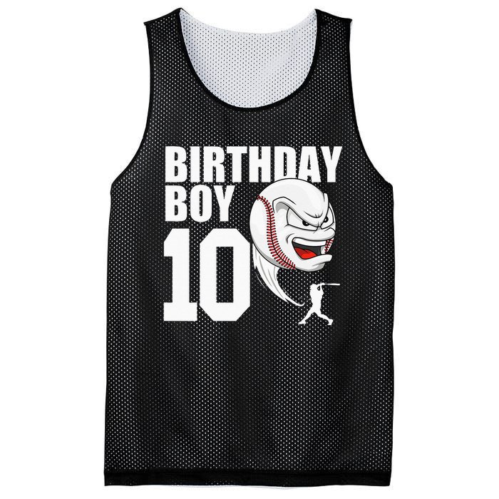 10 Year Old Baseball Birthday Party Theme 10th Gift For Boy Mesh Reversible Basketball Jersey Tank