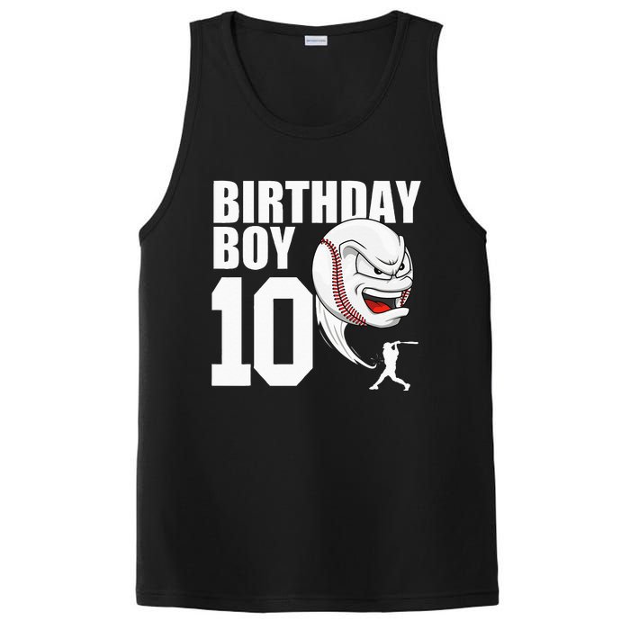 10 Year Old Baseball Birthday Party Theme 10th Gift For Boy PosiCharge Competitor Tank