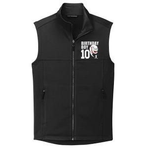 10 Year Old Baseball Birthday Party Theme 10th Gift For Boy Collective Smooth Fleece Vest