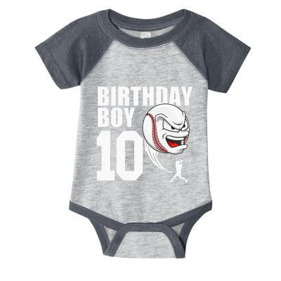 10 Year Old Baseball Birthday Party Theme 10th Gift For Boy Infant Baby Jersey Bodysuit