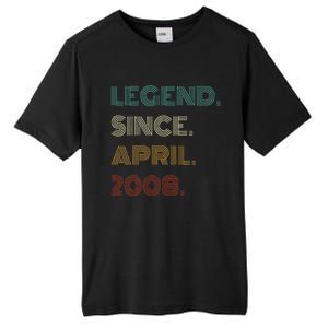 16 Years Old Legend Since April 2008 16th Birthday Tall Fusion ChromaSoft Performance T-Shirt