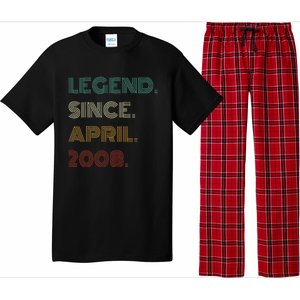 16 Years Old Legend Since April 2008 16th Birthday Pajama Set