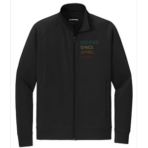 16 Years Old Legend Since April 2008 16th Birthday Stretch Full-Zip Cadet Jacket