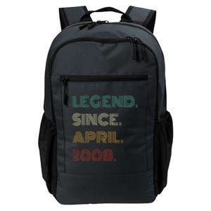 16 Years Old Legend Since April 2008 16th Birthday Daily Commute Backpack