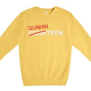 14 Year Old Birthday Ands Quarantine Premium Crewneck Sweatshirt