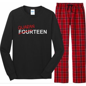 14 Year Old Birthday Ands Quarantine Long Sleeve Pajama Set