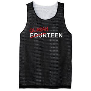 14 Year Old Birthday Ands Quarantine Mesh Reversible Basketball Jersey Tank