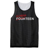 14 Year Old Birthday Ands Quarantine Mesh Reversible Basketball Jersey Tank