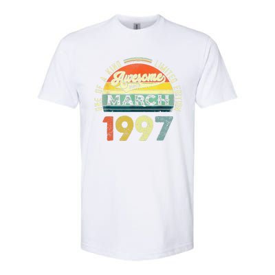 1997 Years Old Vintage 26 March 1997 26th Birthday Softstyle CVC T-Shirt