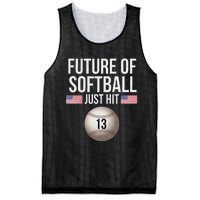 13 Year Old Softball Player Mesh Reversible Basketball Jersey Tank