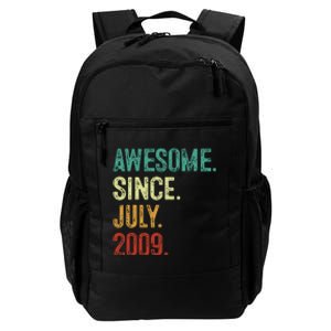 14 Year Old Awesome Since July 2009 14th Birthday Daily Commute Backpack