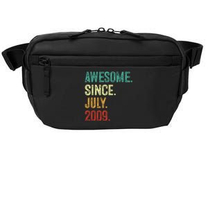 14 Year Old Awesome Since July 2009 14th Birthday Crossbody Pack