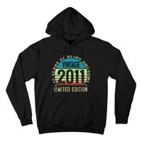 12 Year Old Giftss N Vintage 2011 12th Birthday Hoodie