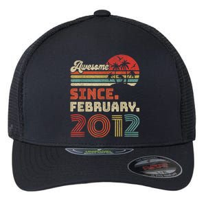 11 Year Old Awesome Since February 2012 11th Birthday Flexfit Unipanel Trucker Cap