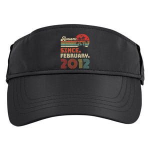 11 Year Old Awesome Since February 2012 11th Birthday Adult Drive Performance Visor