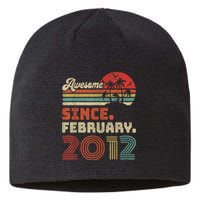 11 Year Old Awesome Since February 2012 11th Birthday Sustainable Beanie