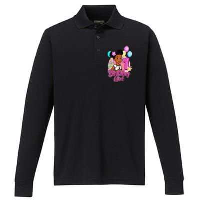 1 Year Old Birthday GracieS Corner ItS My 1st Birthday Performance Long Sleeve Polo