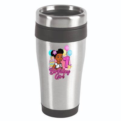 1 Year Old Birthday GracieS Corner ItS My 1st Birthday 16oz Travel Tumbler