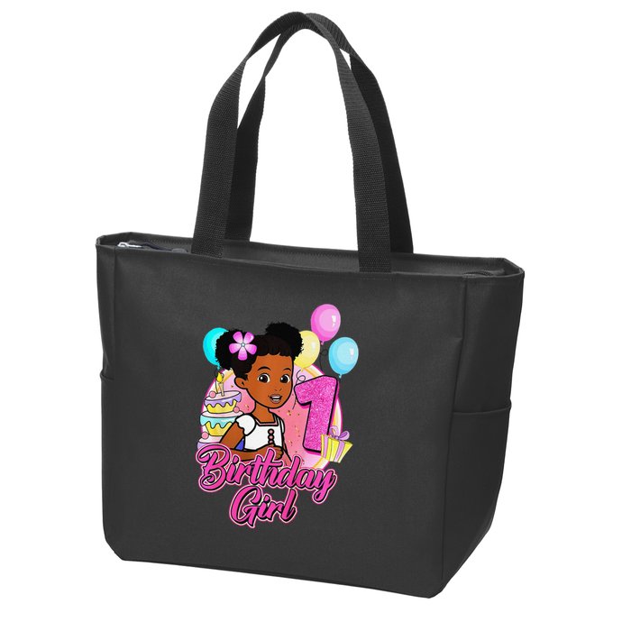 1 Year Old Birthday GracieS Corner ItS My 1st Birthday Zip Tote Bag
