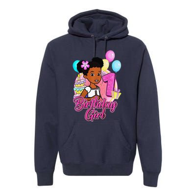 1 Year Old Birthday GracieS Corner ItS My 1st Birthday Premium Hoodie