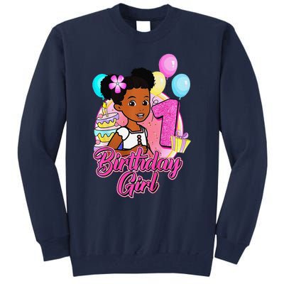 1 Year Old Birthday GracieS Corner ItS My 1st Birthday Tall Sweatshirt