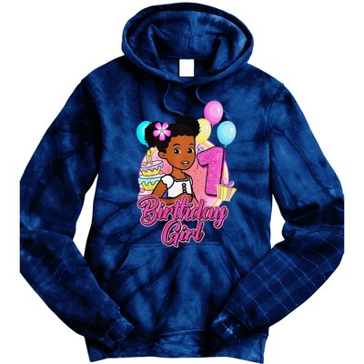 1 Year Old Birthday GracieS Corner ItS My 1st Birthday Tie Dye Hoodie