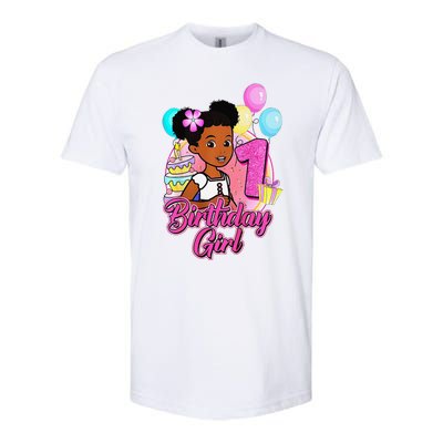 1 Year Old Birthday GracieS Corner ItS My 1st Birthday Softstyle CVC T-Shirt