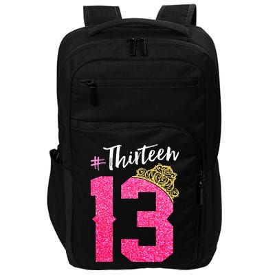 13 Years Old O.fficial Teenager 13th Birthday Gifts Impact Tech Backpack
