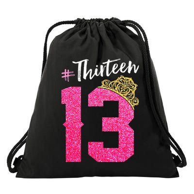 13 Years Old O.fficial Teenager 13th Birthday Gifts Drawstring Bag